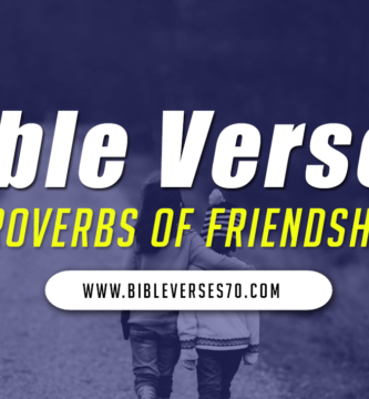 Proverbs of friendship